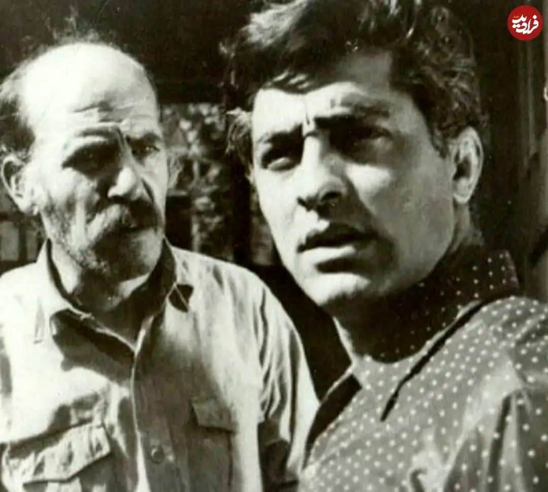عکس| سفر در زمان؛ «محمد تقی کهنمویی» در کنار «فردین» در سال 1344