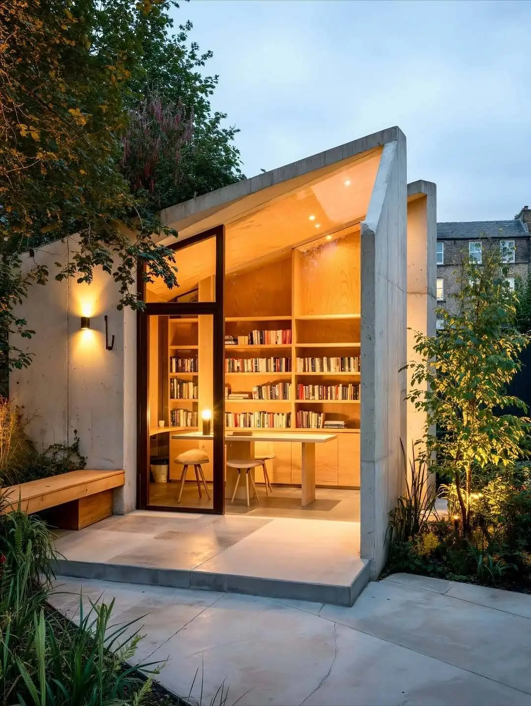 تصاویر؛ آینده معماری با هوش مصنوعی؛ رونمایی از کانسپت «اتاقک نویسندگی» با میدجرنی