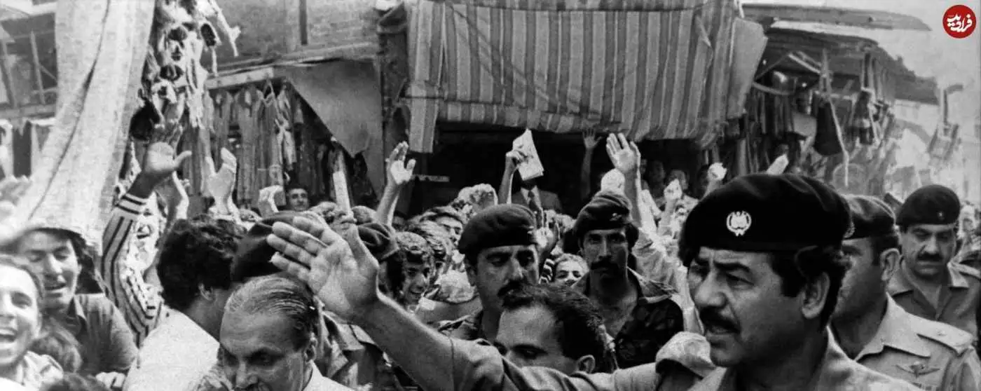 عکس| سفر در زمان؛ «صدام حسین» در کنار رئیس جمهور پاکستان در بغداد؛ سال 1359