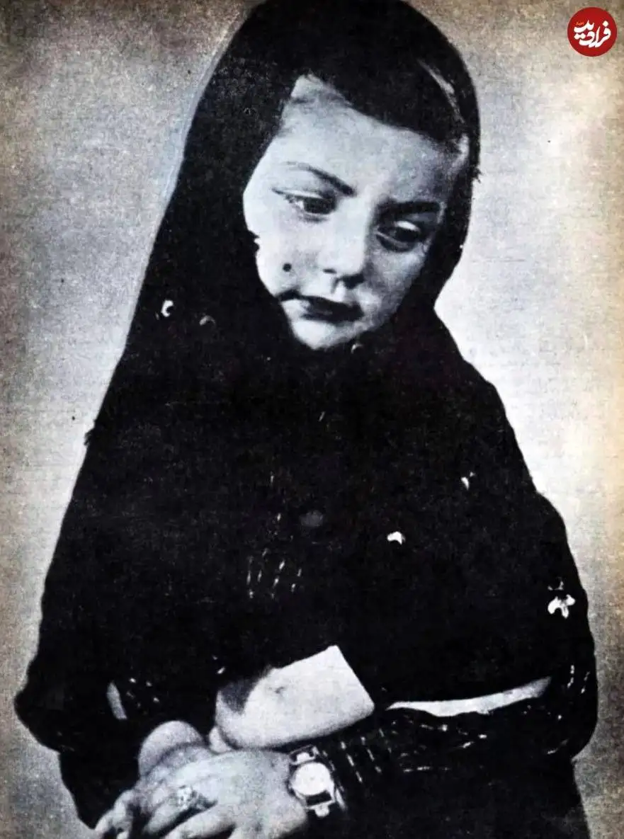 عکس| سفر در زمان؛ چهره «گوگوش» در دوران کودکی و در 3 سالگی؛ سال 1332