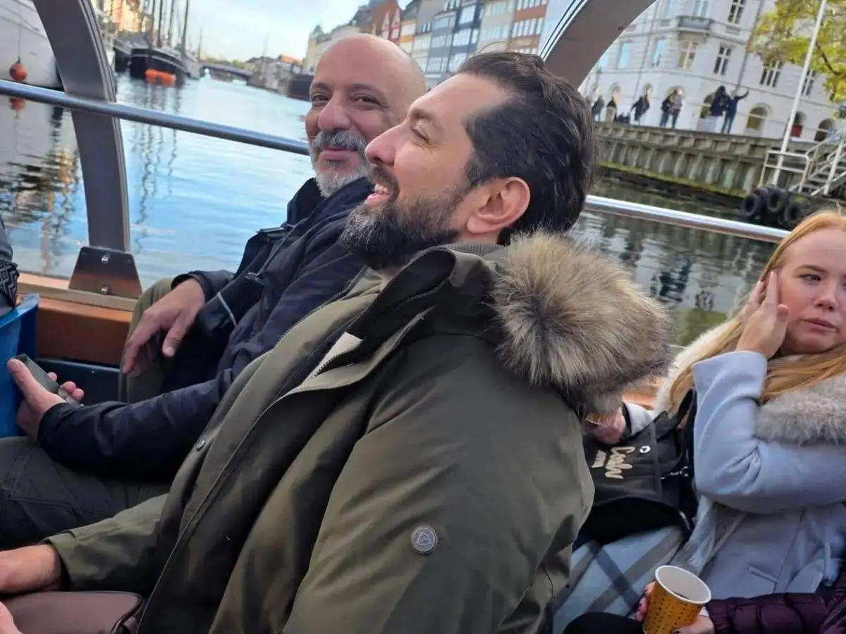 تصاویر؛ دانمارک گردی بهرام رادان، امیر جعفری و بهرام افشاری