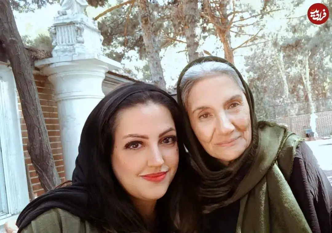 عکس| سفر در زمان؛ «مه لقا خانم» 7 سال بعد سریال نون خ در 78 سالگی