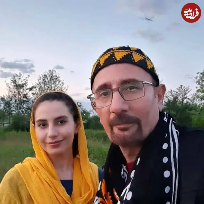 عکس| سفر در زمان؛ «ادریس» سریال نون خ در کنار دخترش در 55 سالگی؛ سال 99