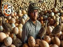 (ویدئو) چگونه میلیون ها بلدرچین را برای گوشت پرورش می دهند؟ 