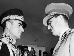 (عکس) سفر به تهران قدیم؛ دیدار پادشاه بلژیک از تهران؛ سال 1343