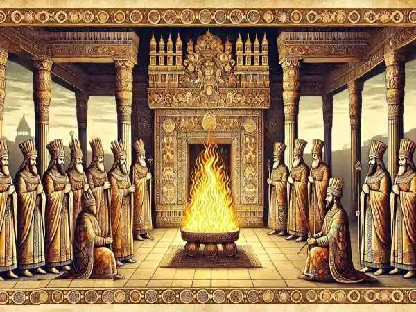 (تصاویر) از تخت جمشید تا طاق بستان؛ ردپای جشن سده در آثار باستانی ایران