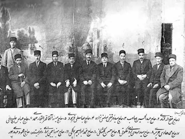 (عکس) سفر به ایران قدیم؛ بازرگانان کرمانشاه در سال های دور