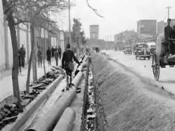 ( تصاویر) سفر به تهران قدیم؛ گزارش خواندنی از لوله کشی آب تهران در سال 1334 