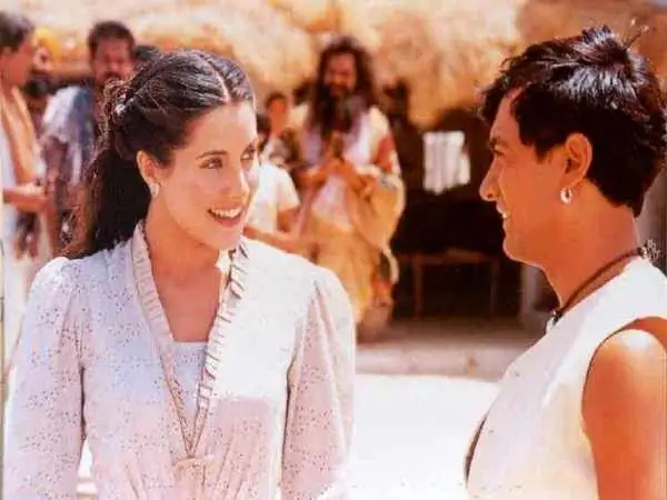 عکس؛ سفر در زمان؛ «بازیگر نقش الیزابت در فیلم هندی باج» در 36 سالگی؛ سال 1383