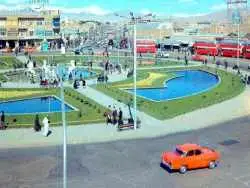 عکس؛ سفر در زمان؛ ظاهر «خودروها، عابران و میدان فوزیه» در سال 1346