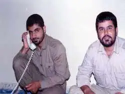 عکس؛ سفر در زمان؛ «سردار سلیمانی و حسن طهرانی مقدم» در جبهه؛ دهه 60