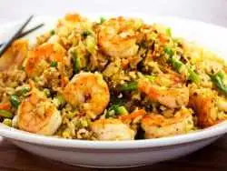 طرز تهیه میگو پلو بوشهری