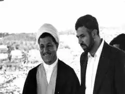 عکس؛ سفر در زمان؛ لحظه دیدار «سرلشکر نامجوی و هاشمی رفسنجانی» با پدر کیم جونگ اون؛ سال 60