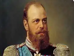 عکس؛ سفر در زمان؛ «الکساندر سوم، امپراتور روسیه در کنار همسرش ماریا»؛ سال 1271