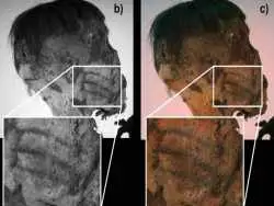 کشف «خالکوبی های منحصربه فرد» روی صورت مومیایی 800 ساله