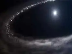 کشف «آب یخ زده» در اطراف یک ستاره در فاصله 155 سال نوری از زمین