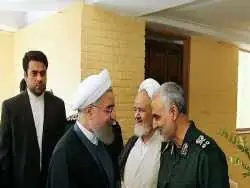 عکس؛ سفر در زمان؛ «سردار رادان و قالیباف در کنار سردار سلیمانی»؛ سال 1392