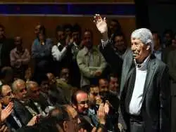 عکس؛ سفر در زمان؛ «داوود رشیدی در حال گفتگو با حسن روحانی»؛ اواسط دهه 90