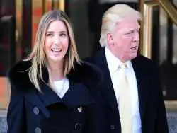 عکس؛ سفر در زمان؛ «ایوانکا ترامپ در کنار پدرش» در 16 سالگی؛ سال 1376