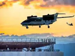 تصاویر؛ هواپیمای عمودپرواز با امکانات لوکس؛ این تریفن 600 است 