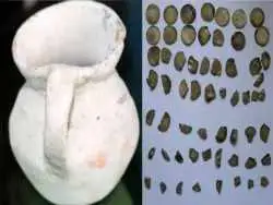 گنج «کوزۀ پر از سکّه های طلا» در جریان ساخت جاده در افغانستان کشف شد