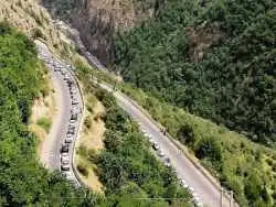 عکس؛ سفر در زمان؛ «جاده چالوس در دوران قاجار این شکلی بود»؛ 110 سال قبل