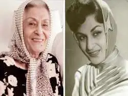 عکس؛ سفر در زمان؛ «ژاله علو در کنار نیکی کریمی» در 90 سالگی؛ سال 1396