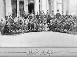 عکس؛ سفر در زمان؛ مجلس شورای ملی در دوران قاجار