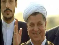 عکس؛ سفر در زمان؛ «هاشمی رفسنجانی در عربستان و در کنار کعبه»؛ سال 75