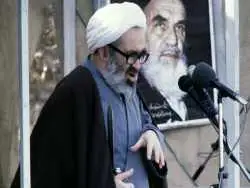 عکس؛ سفر در زمان؛ «حسینعلی منتظری در کنار رهبر انقلاب در مسجد جماران»؛ سال 60