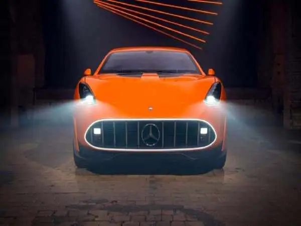تصاویر؛ رونمایی از مرسدس amg gt xx؛ سوپر سدان برقی با زبان طراحی جدید