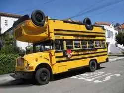 تصاویری از خنده دارترین اتوبوس های موجود در دنیا