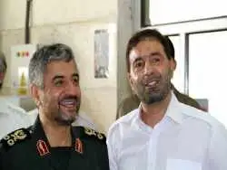 عکس؛ سفر در زمان؛ «فضانورد مشهور روس» در کنار مزار پدر صنعت موشکی ایران؛ سال 94