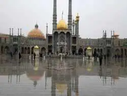 عکس؛ سفر در زمان؛ تصویری کمتر دیده شده از حرم حضرت معصومه