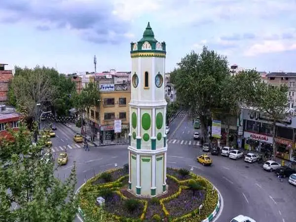 عکس؛ سفر در زمان؛ دهه 30؛ تصویر کمتر دیده شده از میدان شهرداری ساری