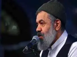 عکس؛ سفر در زمان؛ «محمود کریمی، مداح در کنار مادرش»؛ دهه 90