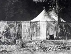 عکس؛ سفر به تاریخ؛ اردوی سلطنتی «ناصرالدین شاه» بین مرزن آباد و چالوس؛ 130 سال قبل