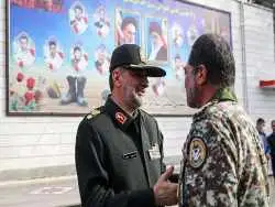 عکس؛ سفر در زمان؛ ژست های صمیمی «سردار اشتری و سردار رادان» در سال 1401