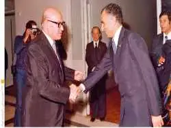 عکس؛ سفر در زمان؛ دولت شریف امامی در انتظار رای اعتماد