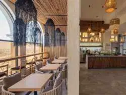 تصاویر؛ معماری و دکوراسیون داخلی قوی یک کافه در عظیمیه کرج 