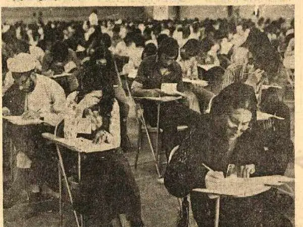 تصاویر؛ سفر در زمان؛ کنکور 50 سال پیش چگونه برگزار می شد؟