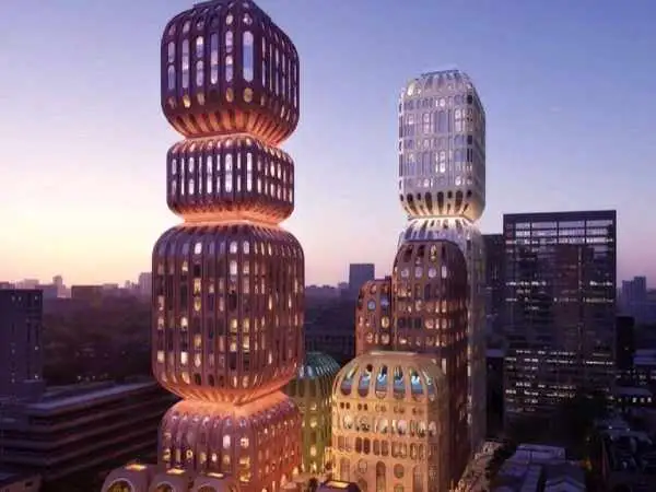 تصاویر؛ شاهکار معماری در تایلند؛ هتلی که دقیقا شبیه فانوس است