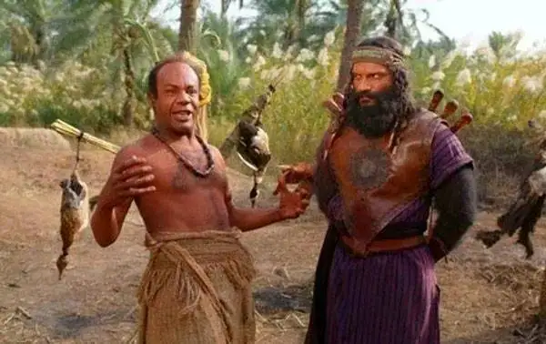 عکس؛ سفر زمان؛ چهرۀ «غلام حرمله» (مختارنامه) در 60 سالگی در یک نمایش تئاتر