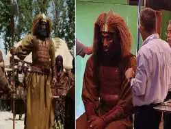 عکس؛ سفر در زمان؛ «غول بنی ضبه» سریال مختار در لباس دامادی؛ سال 1401