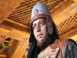 عکس؛ سفر به تاریخ؛ «منذر بن زبیر» و «وهب نصرانی» در حال صرف ناهار در پشت صحنه «مختارنامه»؛ دهۀ 80