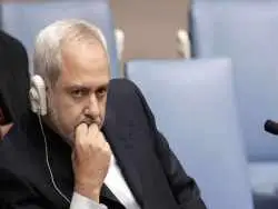 عکس؛ سفر در زمان؛ «ظریف در کنار سیدمحمد خاتمی» در حاشیه یک نشست؛ سال 76