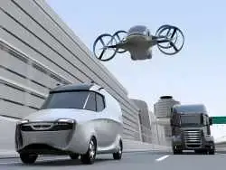 تصاویر؛ «ماشین های پهپاددار»؛ واقعیتی که از دل فیلم های علمی-تخیلی بیرون آمد