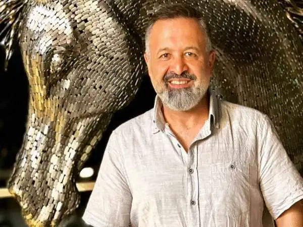 عکس؛ سفر در زمان؛ «سیدعلی صالحی در کنار محمدعلی کشاورز و کریم اکبری مبارکه»؛ سال 82