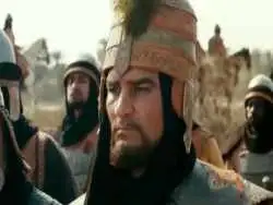 عکس؛ سفر به تاریخ؛ بازیگر نقش «مصعب بن زبیر» (مختارنامه) در بیت رهبری؛ سال 1395