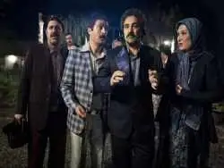 عکس؛ سفر در زمان؛ «ارسطو و فهیمه» در اتاق گریم سریال پایتخت 7؛ سال 1403